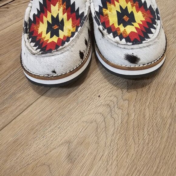 Myra's Uranium Southwestern Cloth Loafers Size 9 - Picture 2 of 7